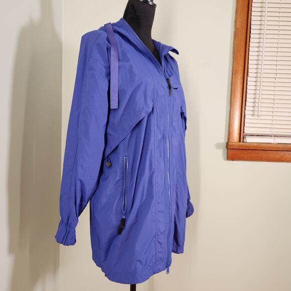 ATHLETA Allyson Felix Legend Novelty Hooded Windbreaker Jacket, Size XS - Picture 6 of 15